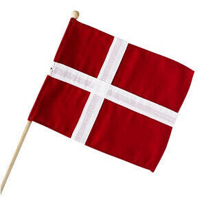 25-aars-fodselsdagsflag