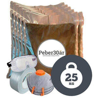 Peber 25 kg + udstyr