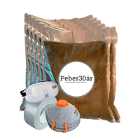 Peber 15 kg + udstyr