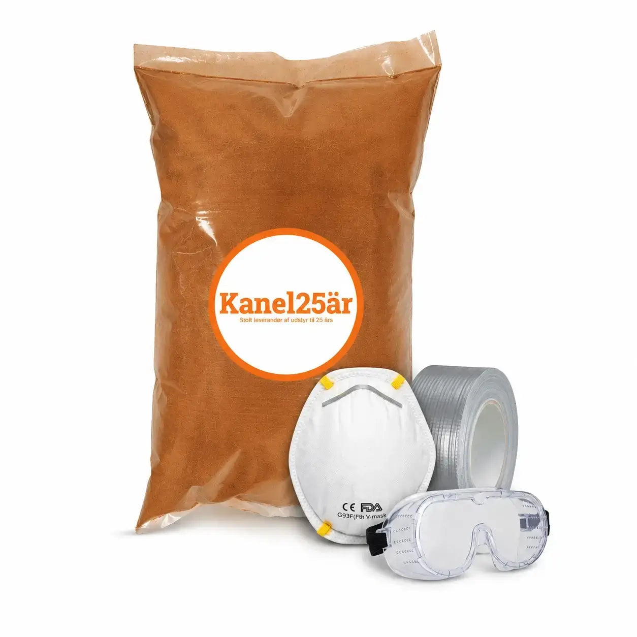Kanel 2,5 kg + udstyr