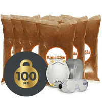 Kanel 100 kg + udstyr